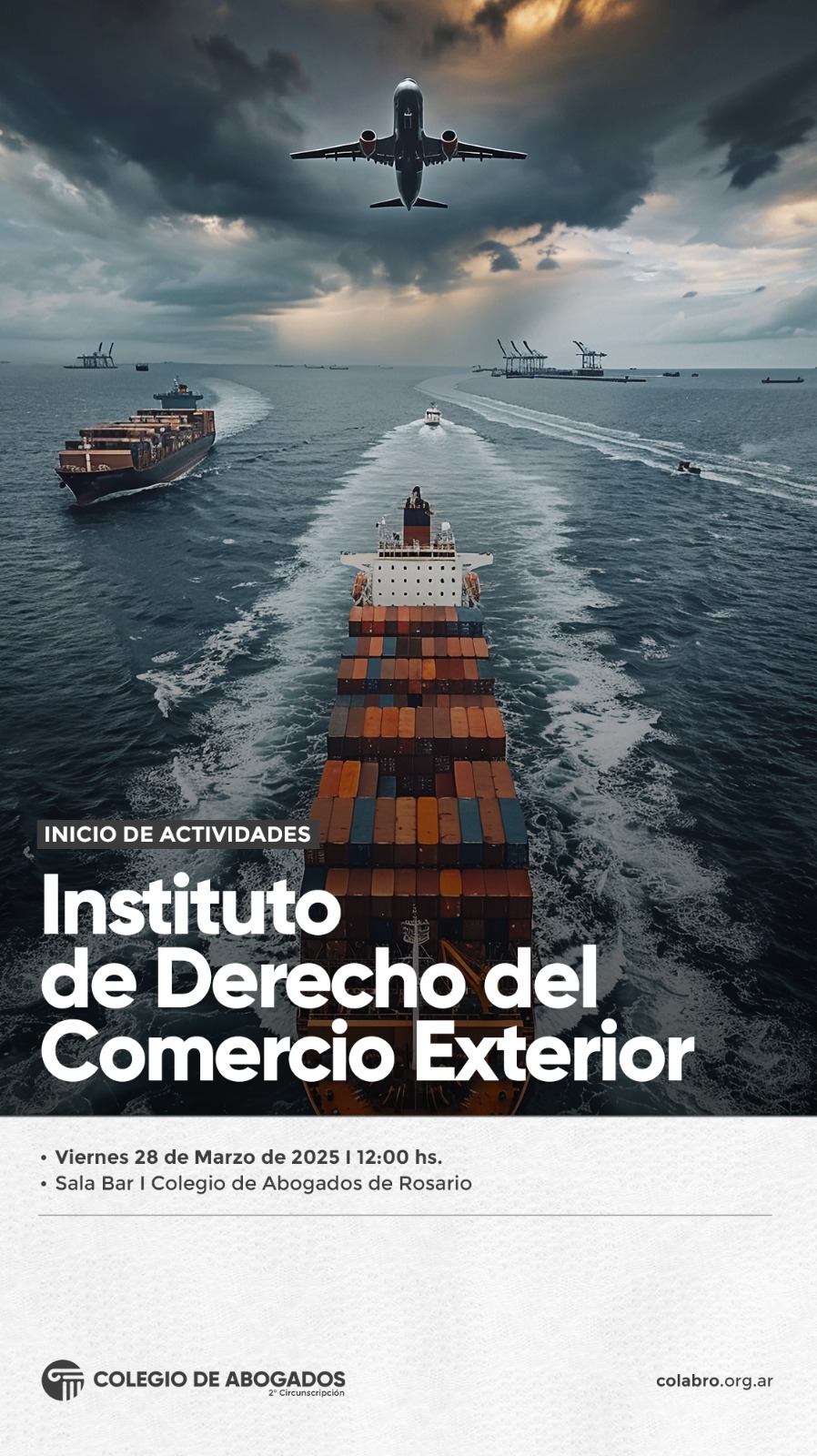 Inicio de actividades - Charla abierta sobre las principales novedades del año en materia de regulaciones en la operatoria aduanera de importación y exportación. - 28/03/2025
